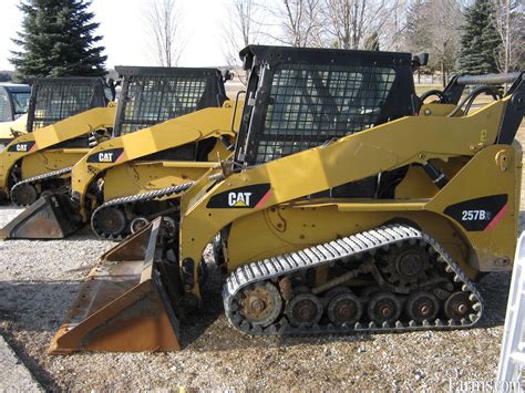 257b cat skid steer tracks|caterpillar 257b for sale craigslist.